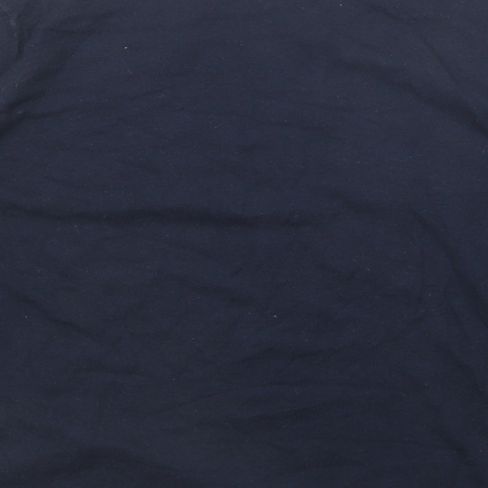 NEXT Womens Blue Square Neck Acrylic Pullover Jumper Size 18