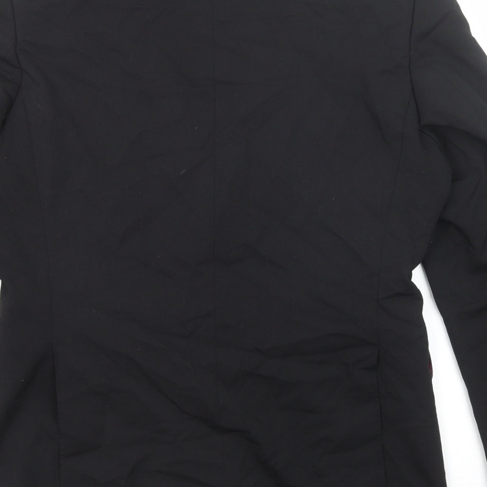 Evolution Mens Black Polyester Tuxedo Suit Jacket Size 40 Regular