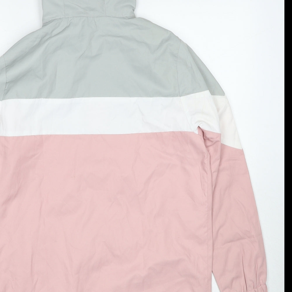 New Look Girls Pink Jacket Size S Zip