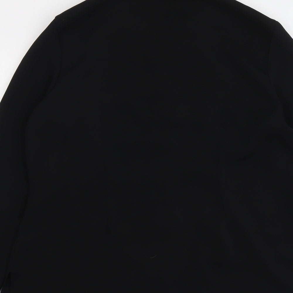 Etam Womens Black Jacket Size 14 Button