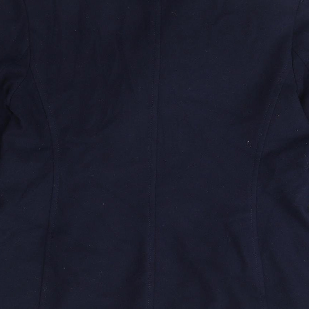 Marks & Spencer Womens Blue Jacket Size 12 Button