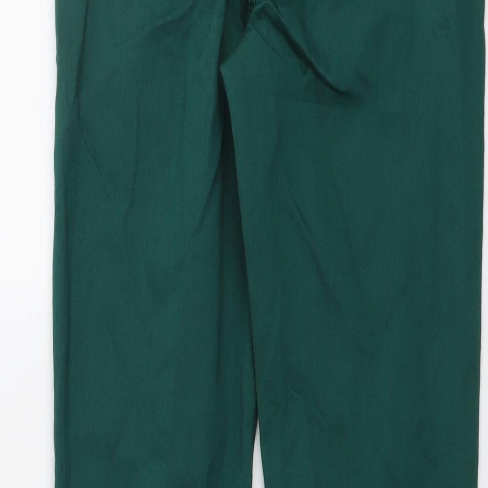 Marks & Spencer Womens Green Cotton Skinny Jeans Size 8 L29 in Regular