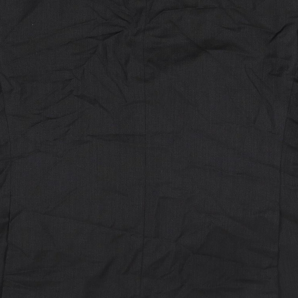 Marks & Spencer Mens Black Wool Jacket Suit Jacket Size 42 Regular