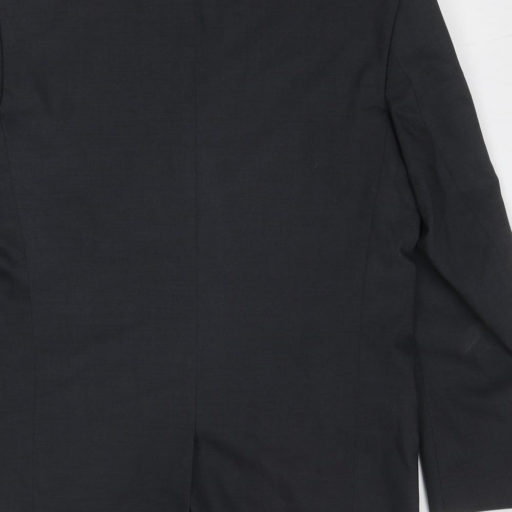 NEXT Mens Grey Wool Jacket Suit Jacket Size 40 Regular