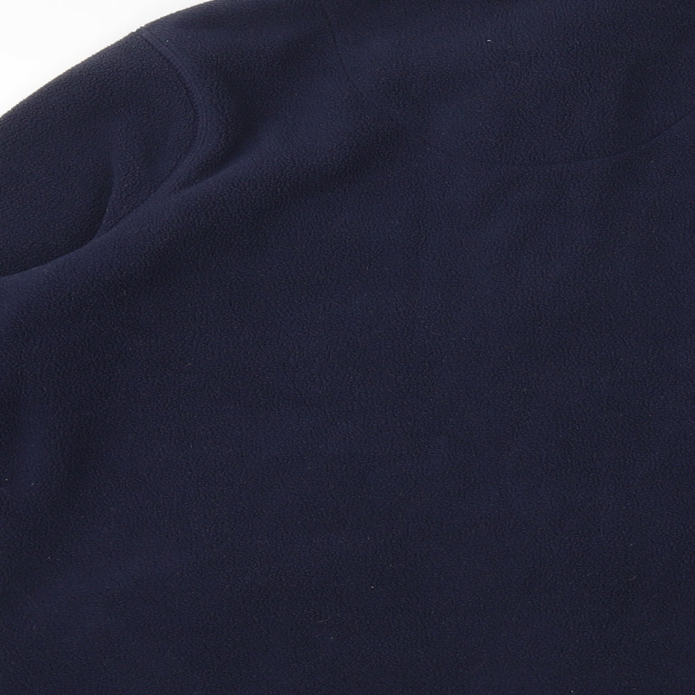 Marks & Spencer Womens Blue Jacket Size 16 Zip