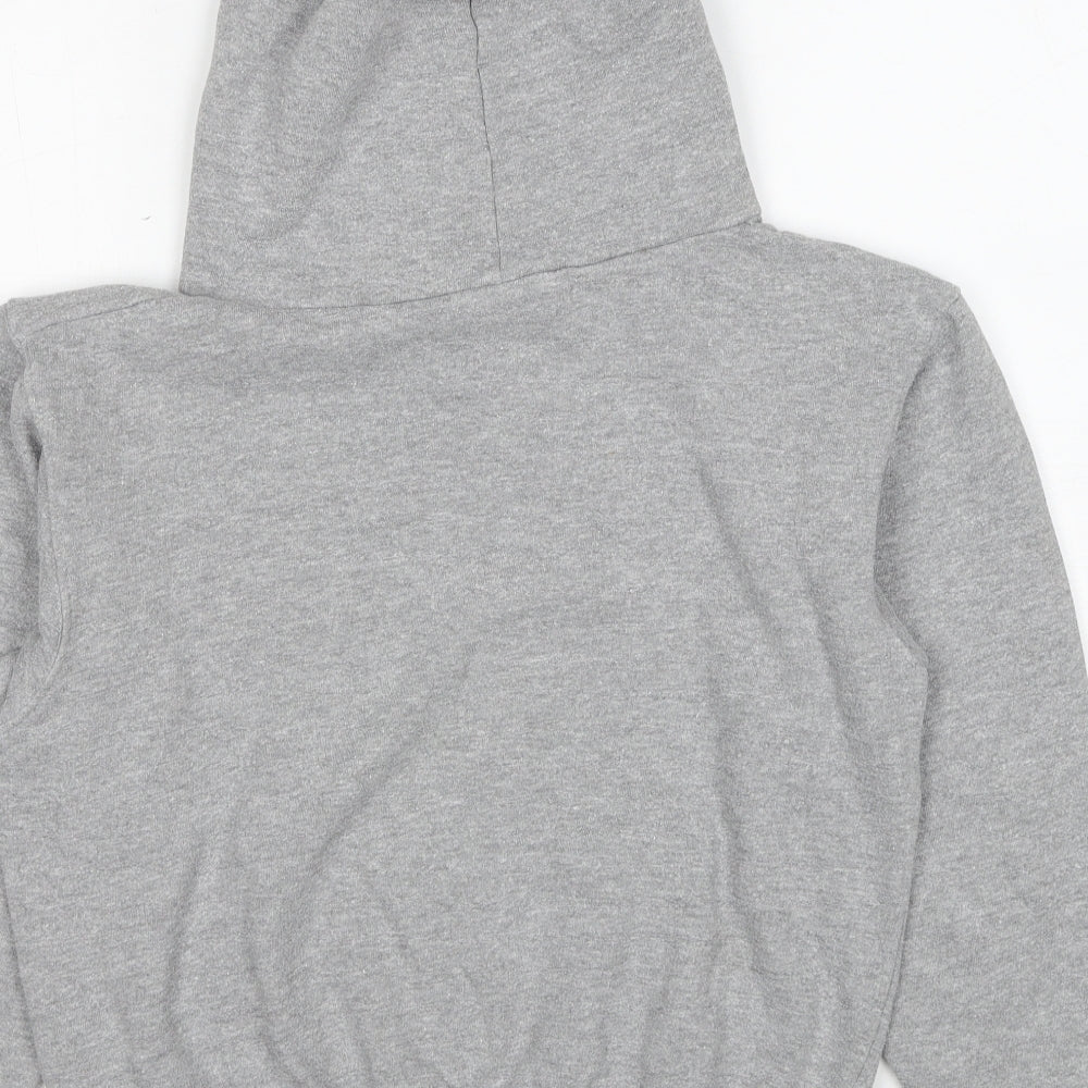 Venice Womens Grey Cotton Pullover Hoodie Size S Pullover