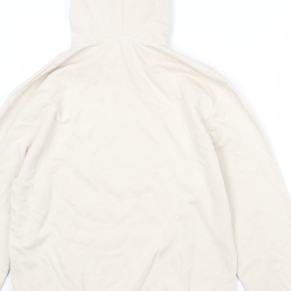 Divided by H&M Womens Beige Cotton Pullover Hoodie Size M Pullover