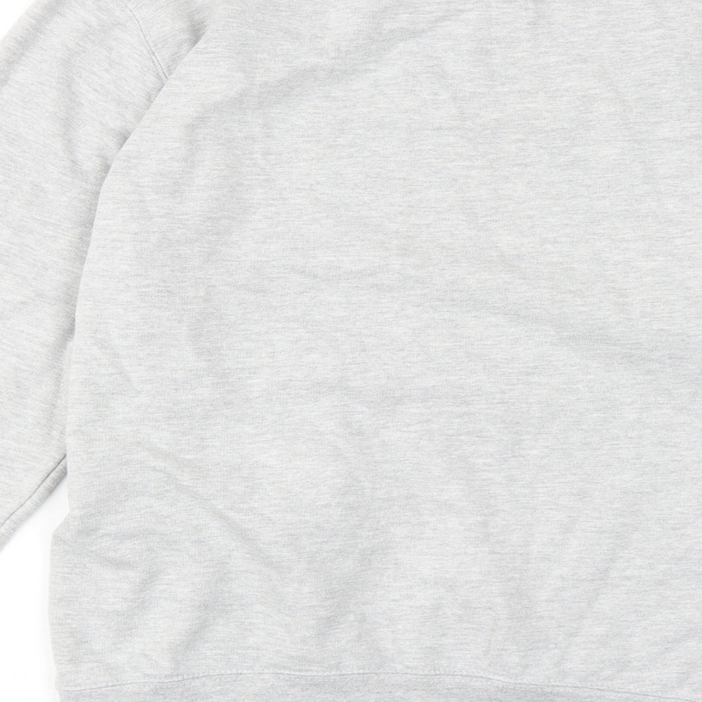 Save the People Womens Grey Cotton Pullover Sweatshirt Size S Pullover - Christmas
