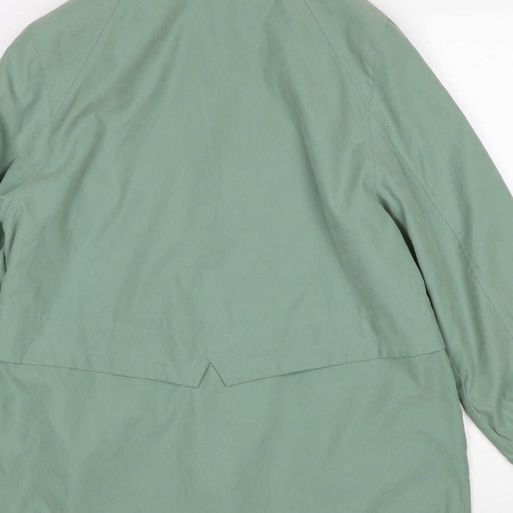 Marks & Spencer Womens Green Jacket Size 8 Button