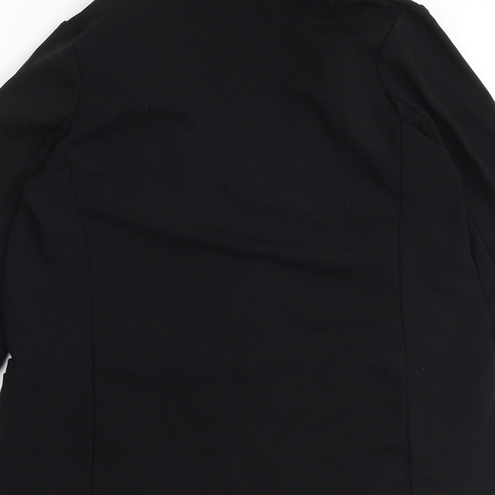New Look Womens Black Jacket Blazer Size 10