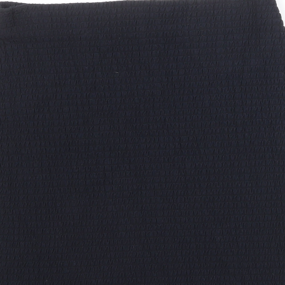 Marks & Spencer Womens Black Polyester Bandage Skirt Size 10