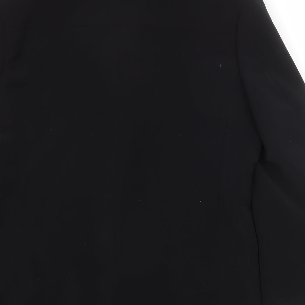 Device Mens Black Polyester Jacket Blazer Size 40 Regular - Open