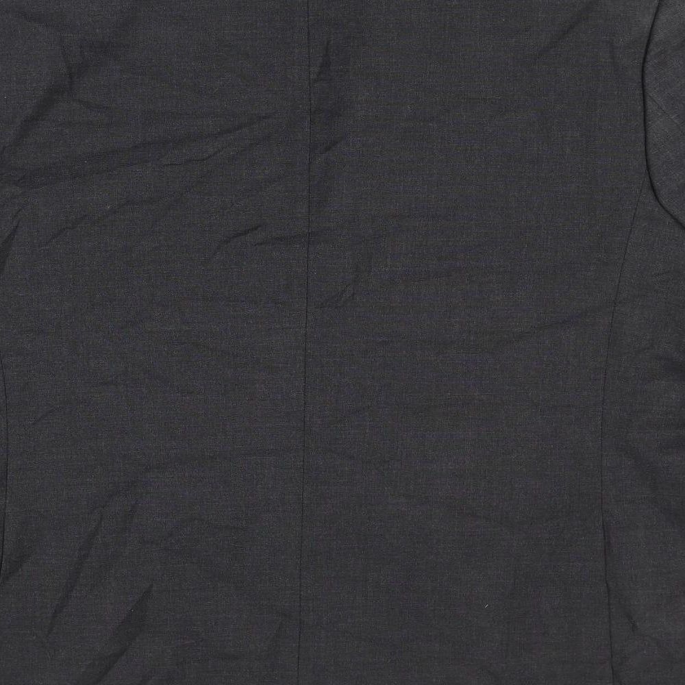 Marks & Spencer Mens Grey Polyester Jacket Suit Jacket Size 48 Regular