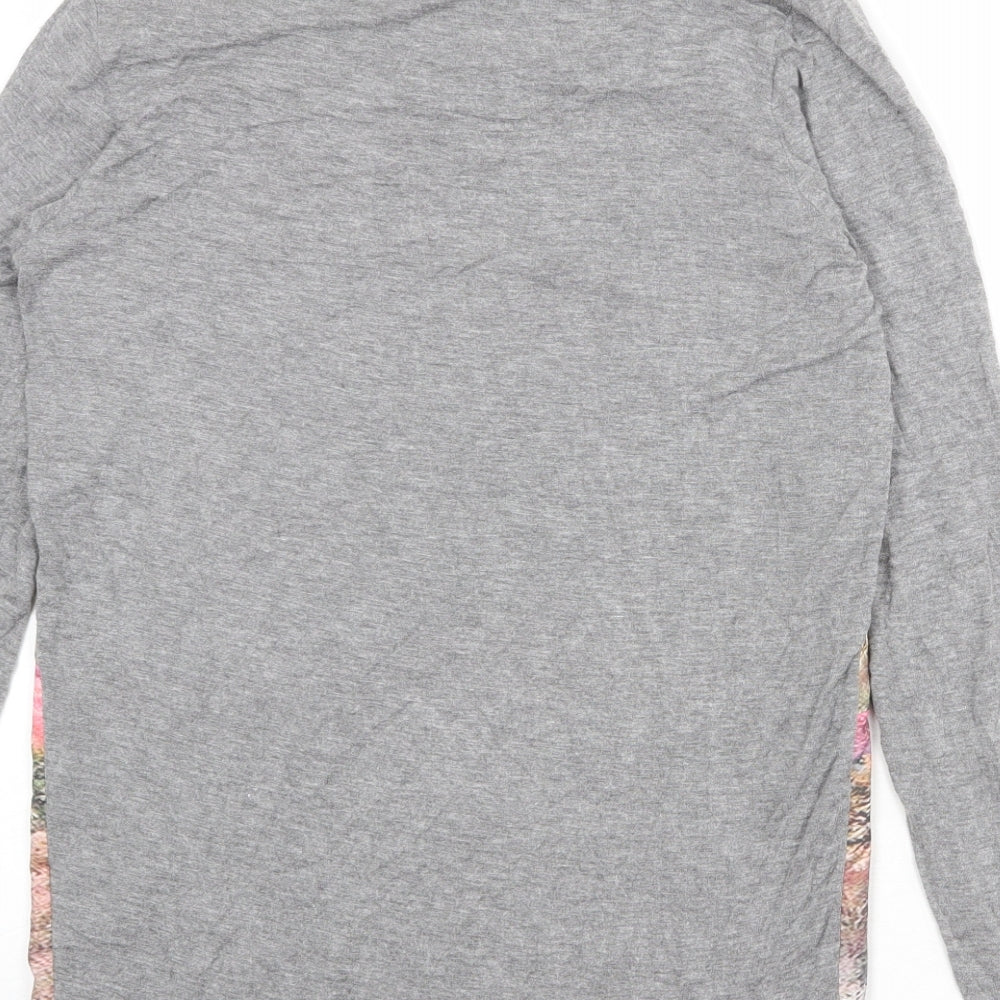Louche Womens Multicoloured Polyester Basic Blouse Size 8 Round Neck - London View
