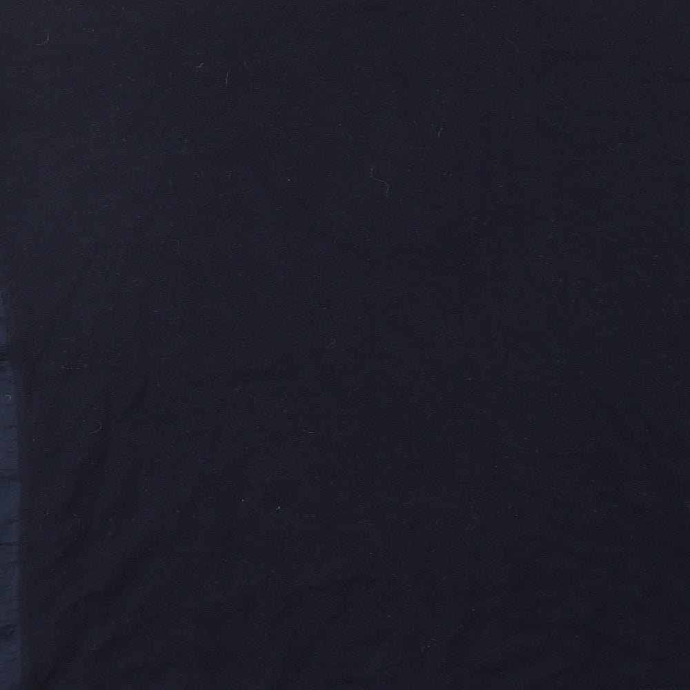 Warehouse Womens Blue Round Neck Polyester Pullover Jumper Size 18