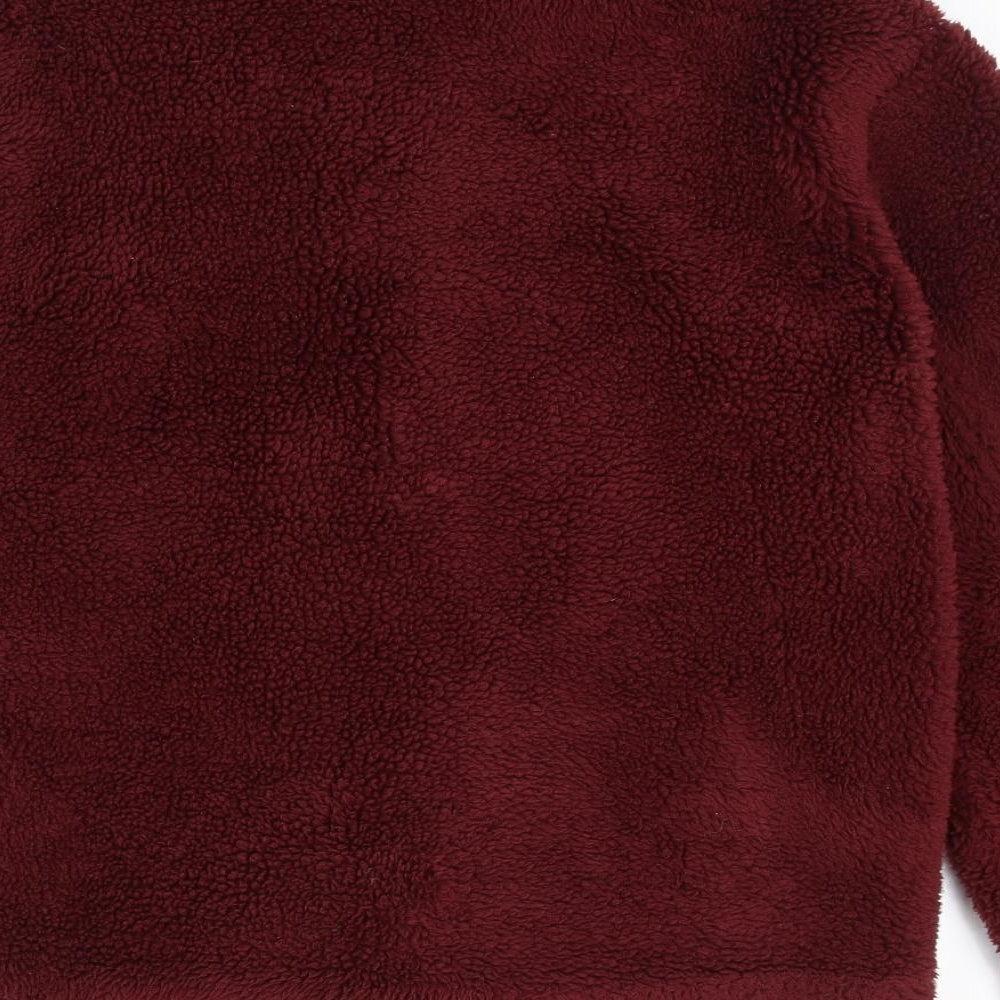 Topshop Womens Red Jacket Size S Button