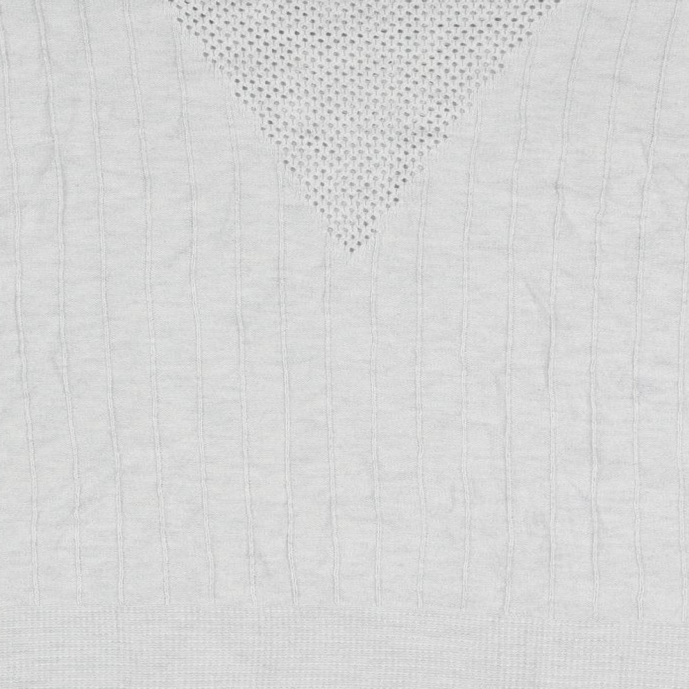 Maison De Nimes Womens Grey Round Neck Viscose Pullover Jumper Size L