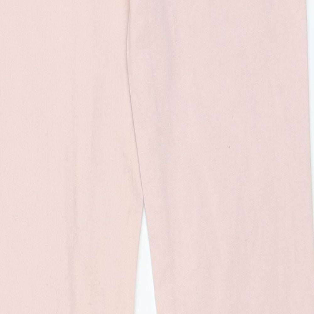 Terranova Womens Pink Cotton Skinny Jeans Size S Regular Button