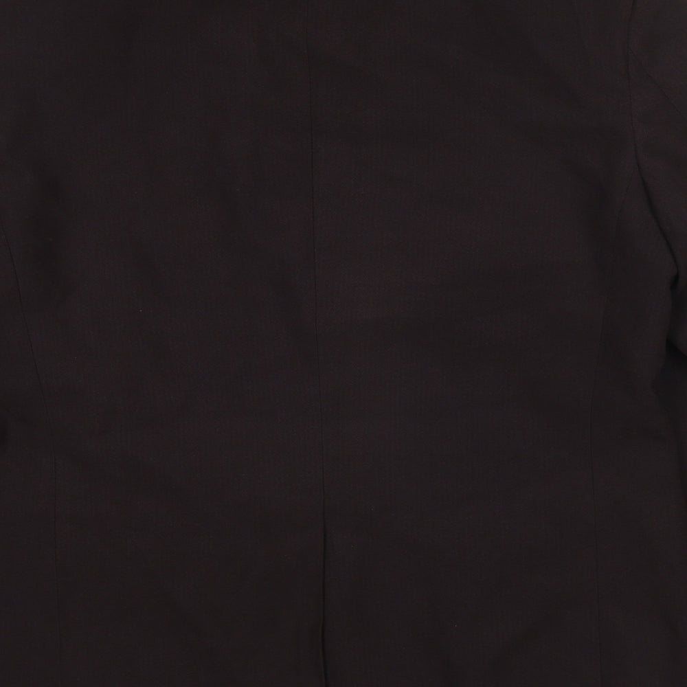 Marks & Spencer Mens Brown Polyester Jacket Suit Jacket Size 38 Regular