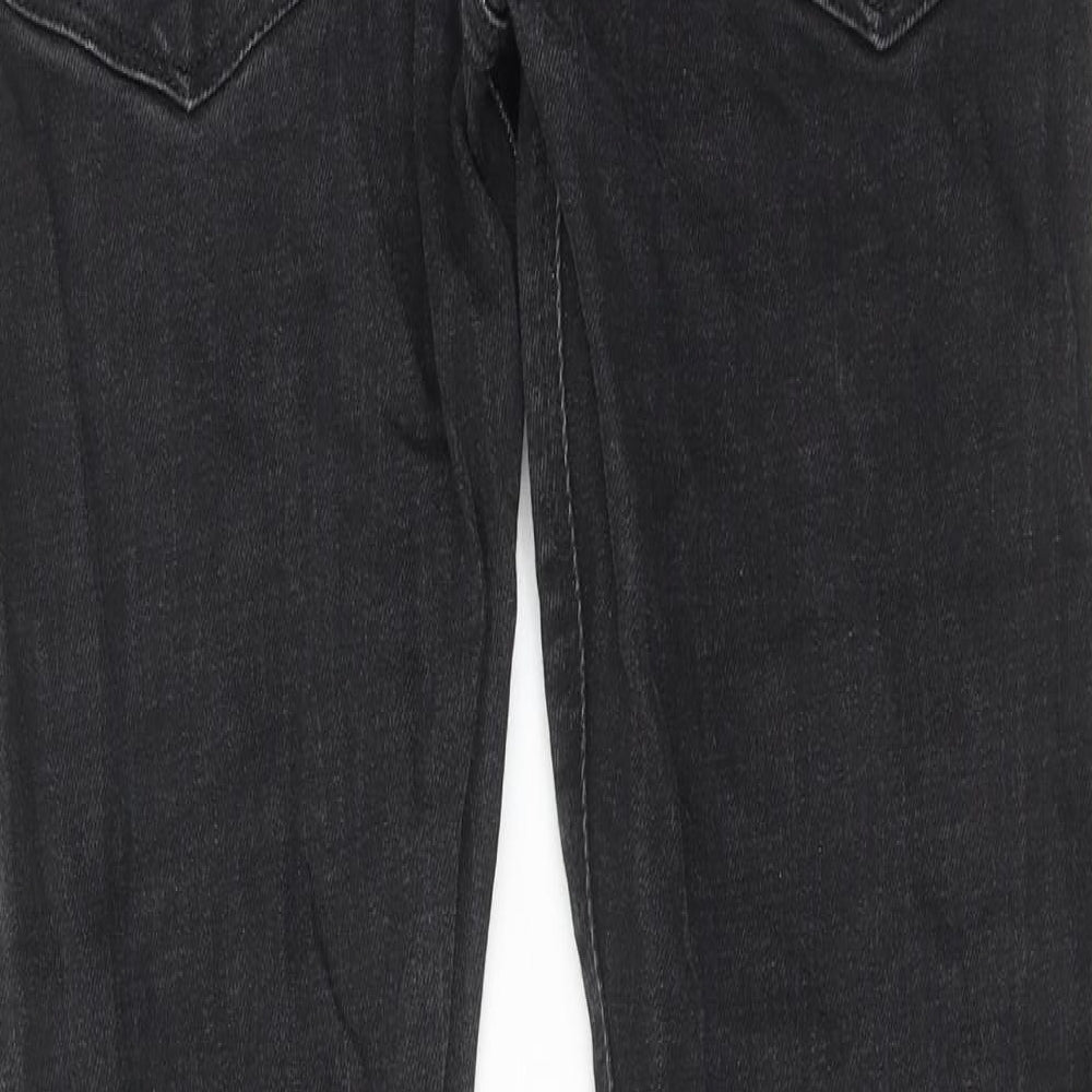 Scotch & Soda Mens Black Cotton Skinny Jeans Size 30 in L32 in Regular Zip
