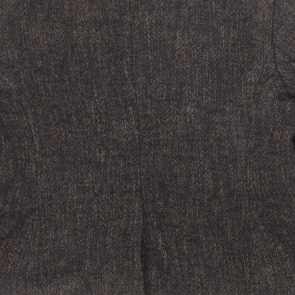 Sand Copenhagen Womens Black Jacket Blazer Size 12 Button