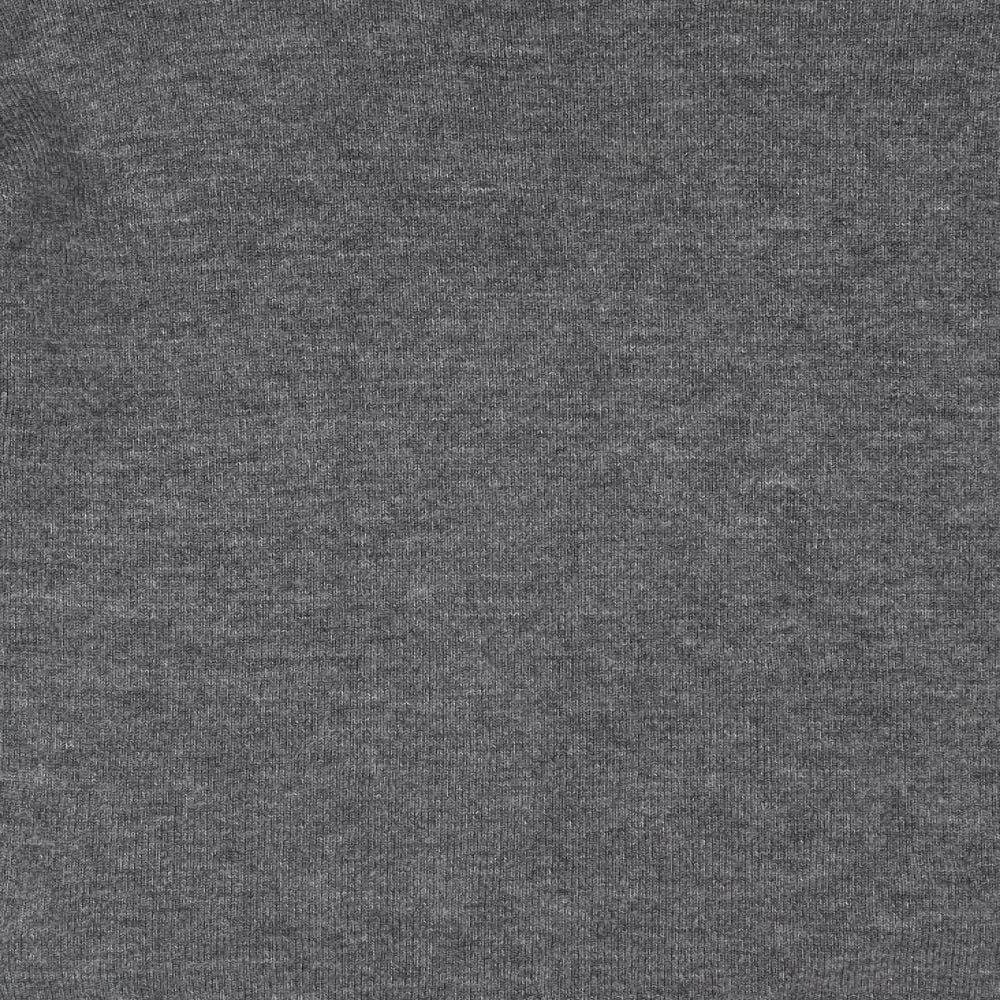 Dorothy Perkins Womens Grey Round Neck Acrylic Pullover Jumper Size 16