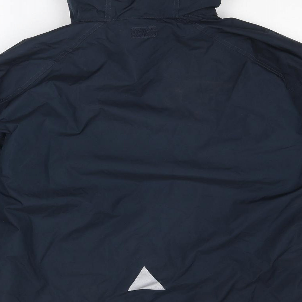 Result Mens Blue Jacket Size XS Zip - Hooded