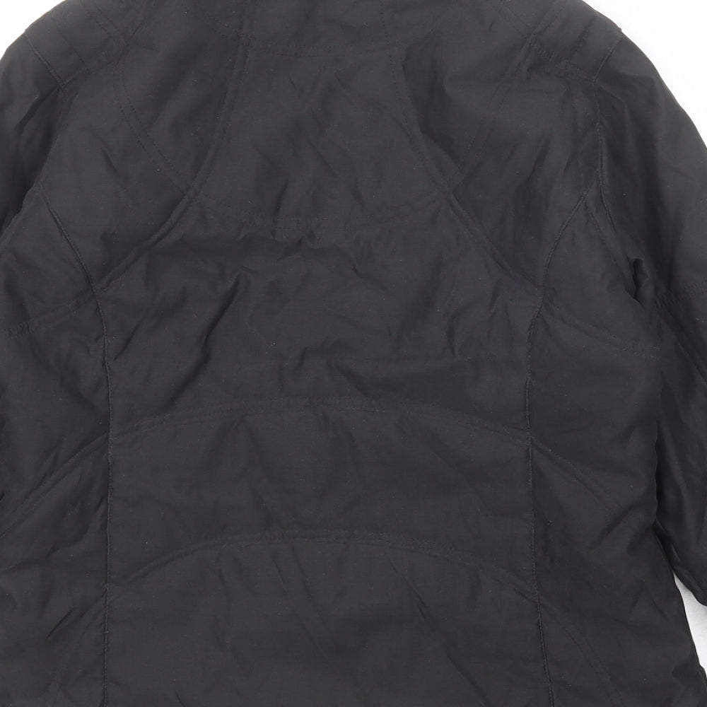 Per Una Womens Black Jacket Size S Zip