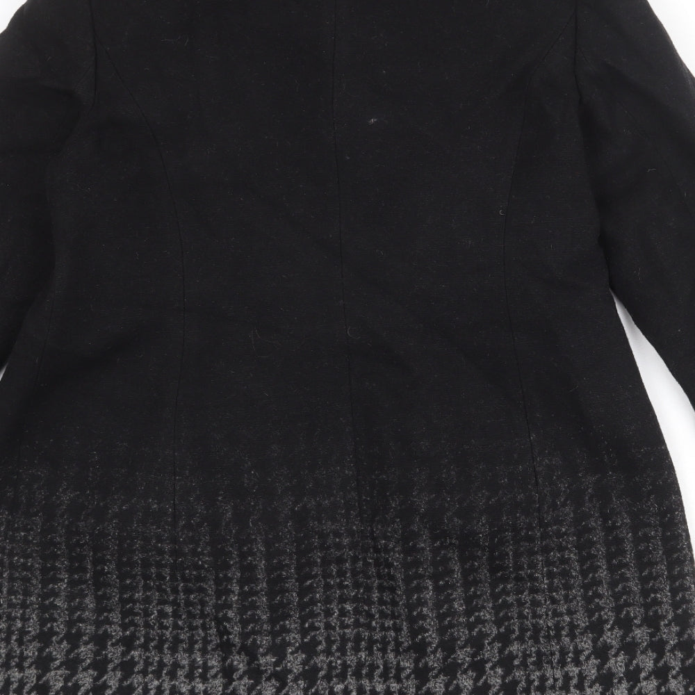 Country Casuals Womens Black Jacket Size 14 Button