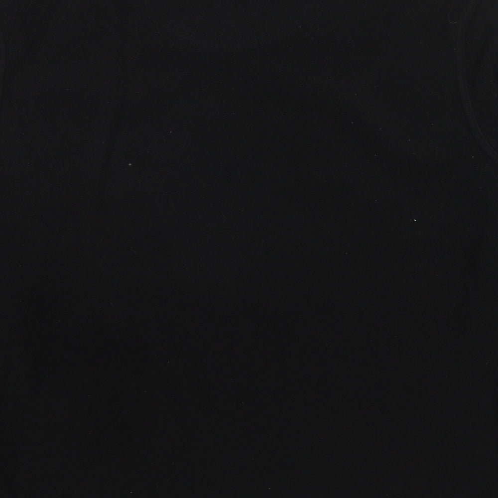 Blue Harbour Mens Black Polyester Pullover Sweatshirt Size S