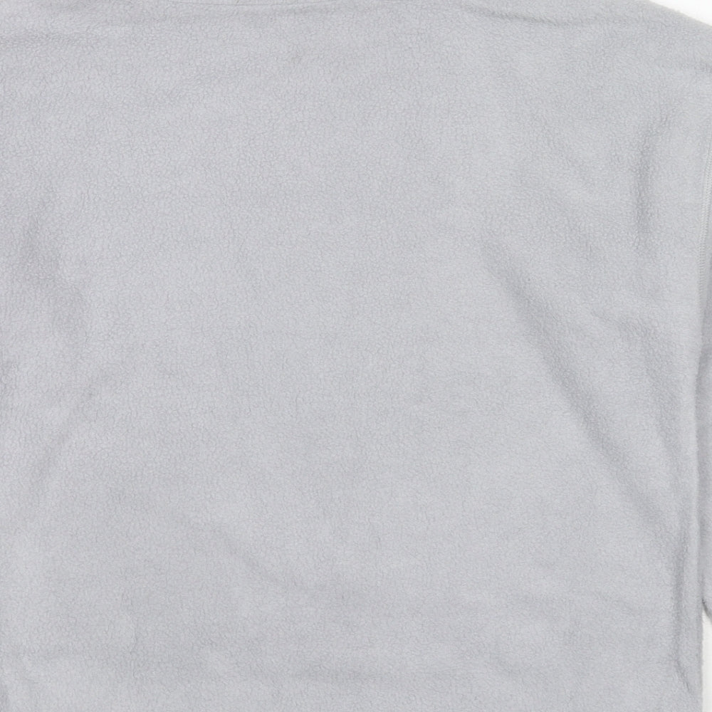 Marks & Spencer Womens Grey Polyester Pullover Sweatshirt Size S Pullover
