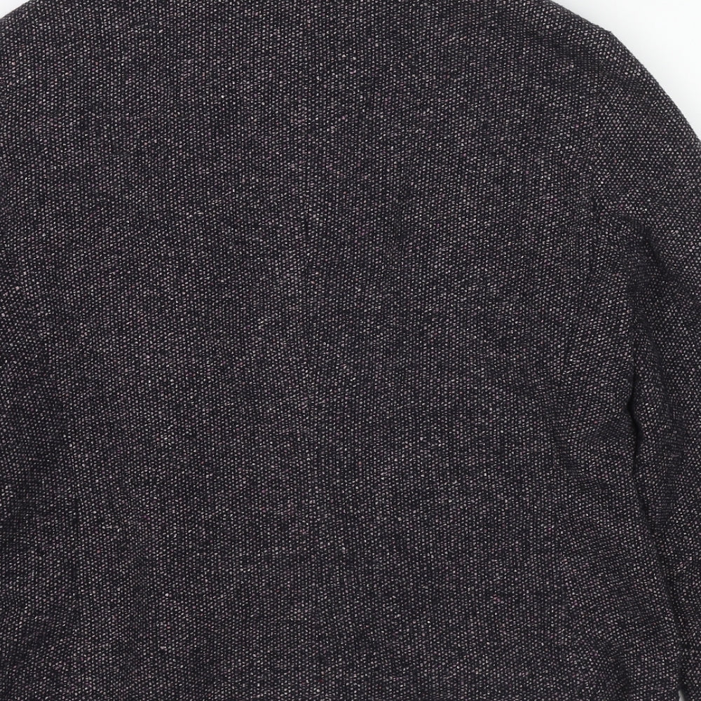 Marks & Spencer Womens Black Jacket Size 14 Zip