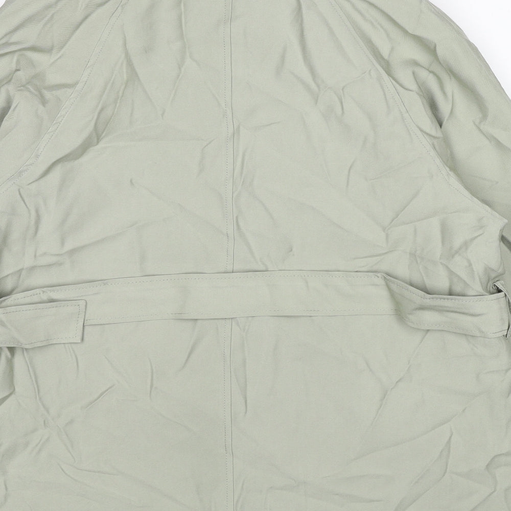 K.Zell Womens Green Jacket Size S Button