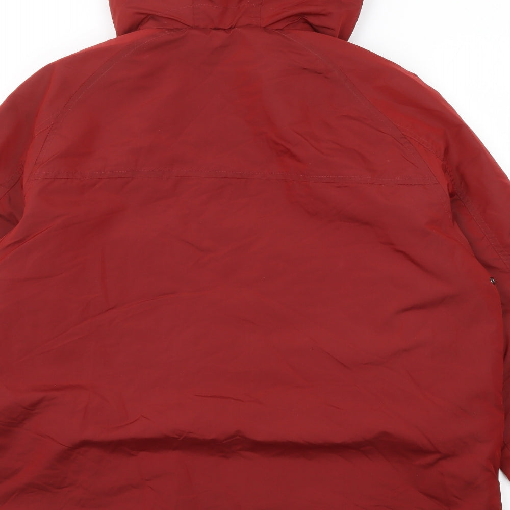 Greenwoods Mens Red Jacket Size M Zip