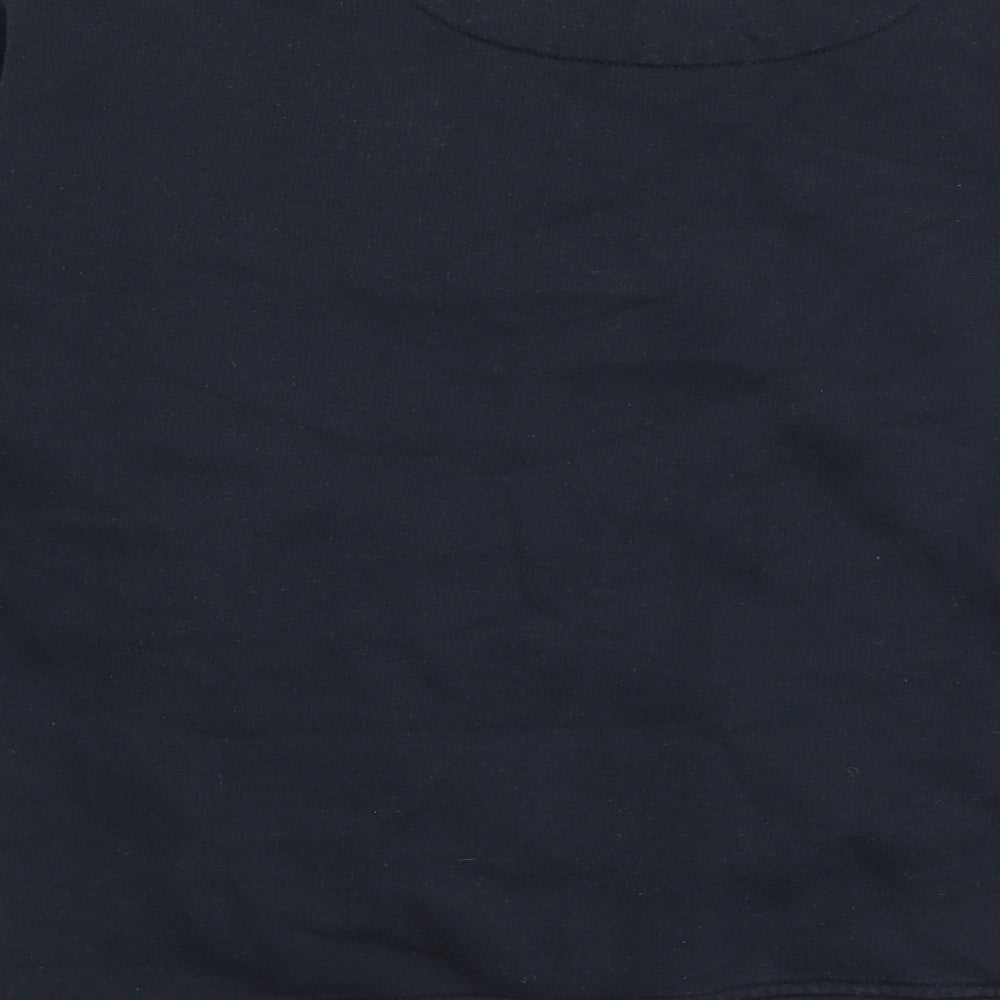 EWM Mens Blue Cotton Pullover Sweatshirt Size S
