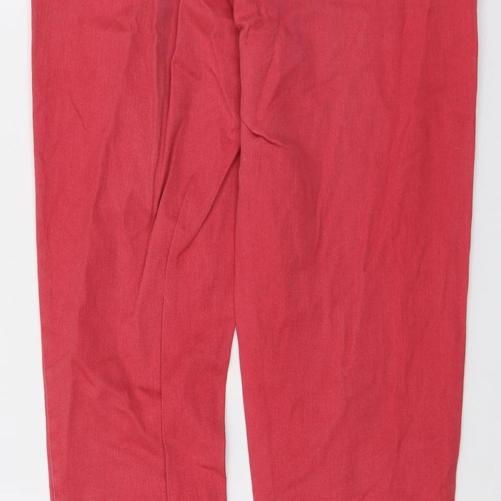 Gap Womens Pink Cotton Skinny Jeans Size 30 in L29.5 in Regular Button