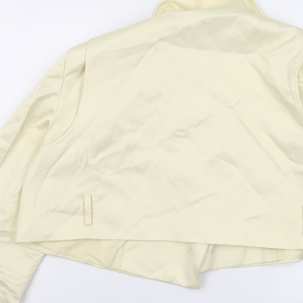 Zara Womens Yellow Jacket Size S