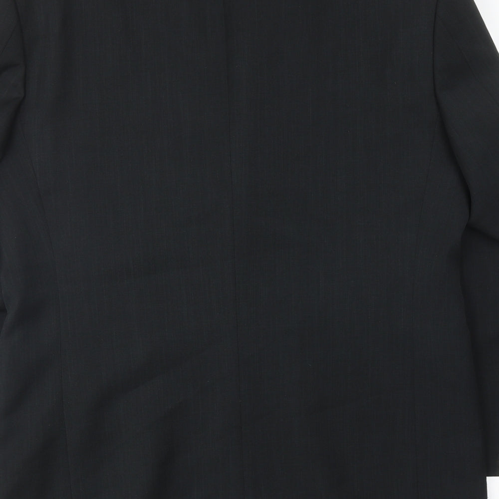 West Brook Mens Grey Polyester Jacket Suit Jacket Size 40 Regular