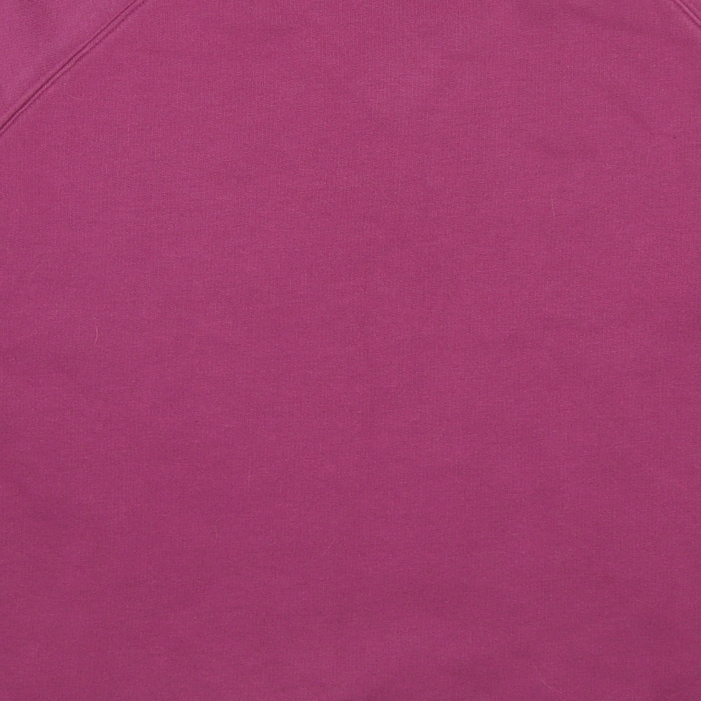 Joie de Vivre Womens Purple Polyester Pullover Sweatshirt Size L Pullover