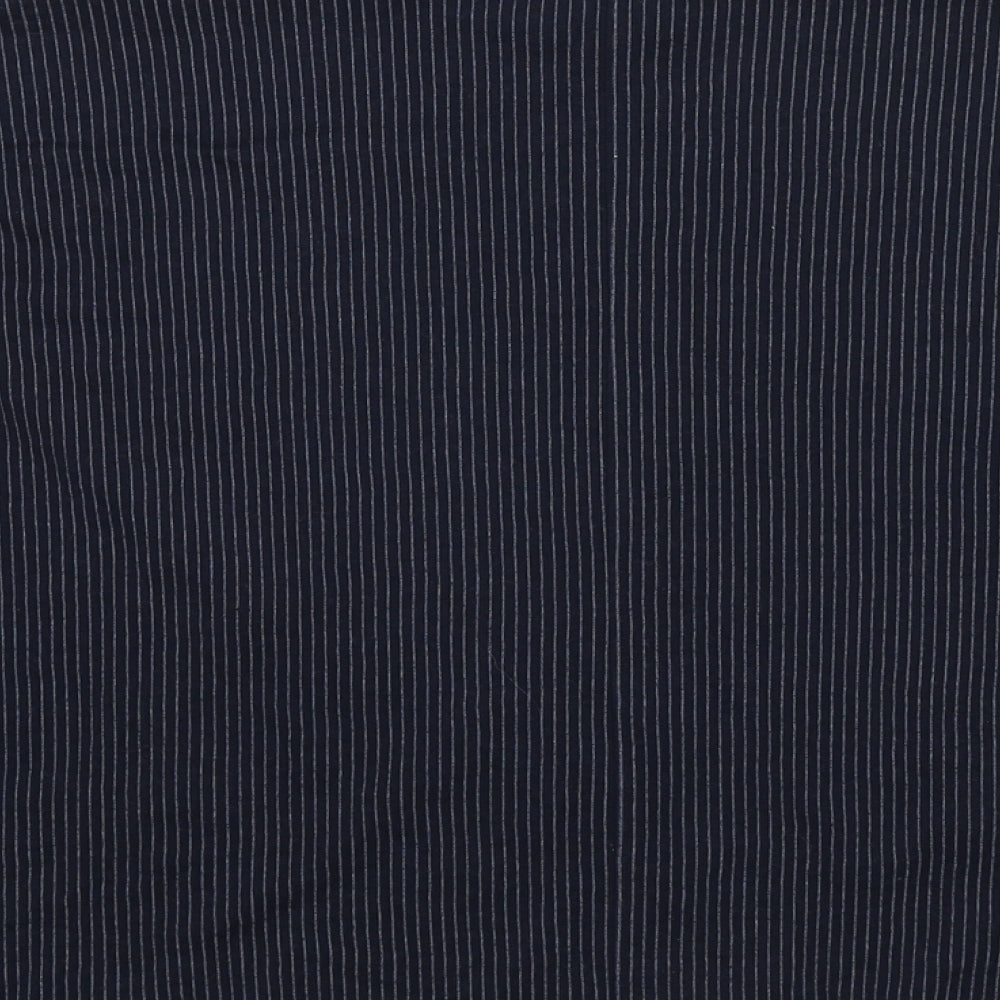 Marks & Spencer Womens Blue Striped Cotton Pullover Sweatshirt Size 20 Pullover