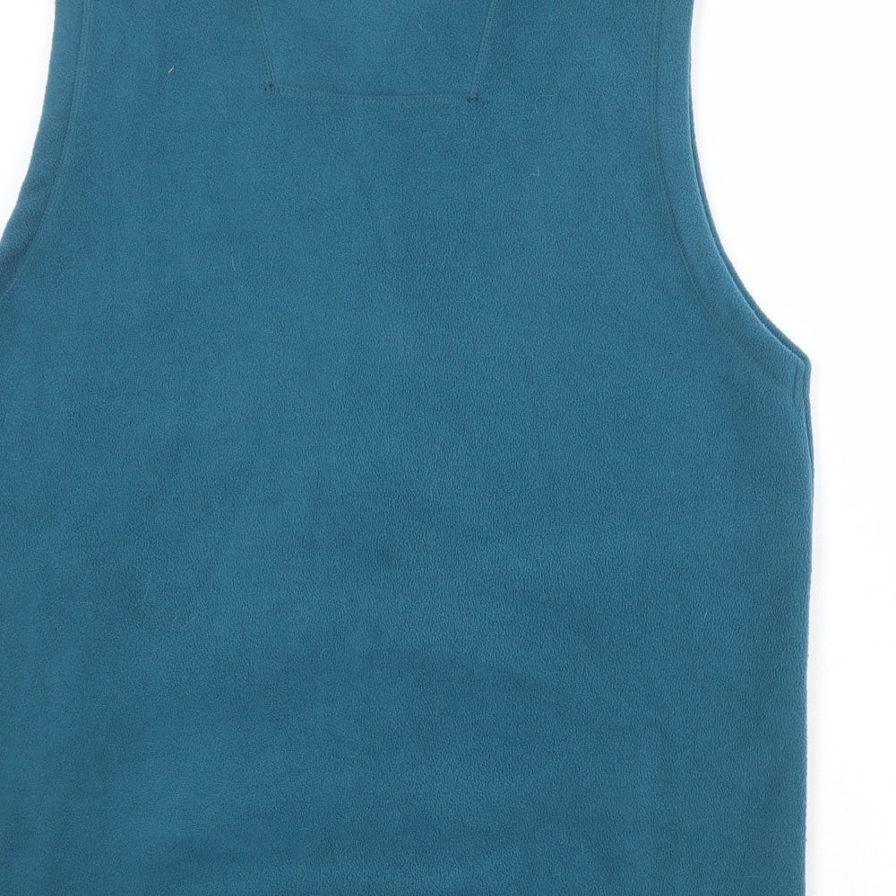 One Valley Womens Blue Gilet Jacket Size M Zip