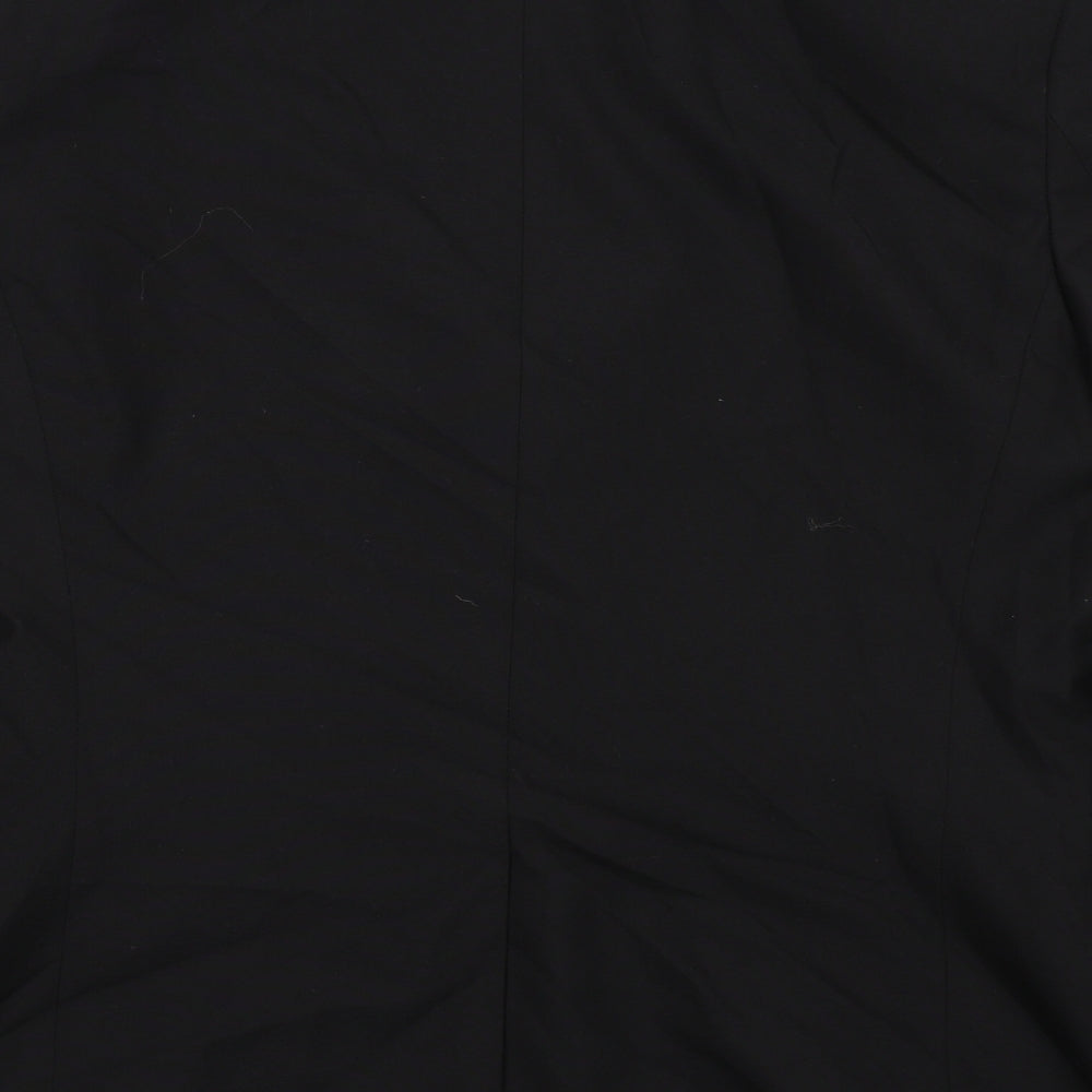 NEXT Mens Black Polyester Tuxedo Suit Jacket Size 40 Regular
