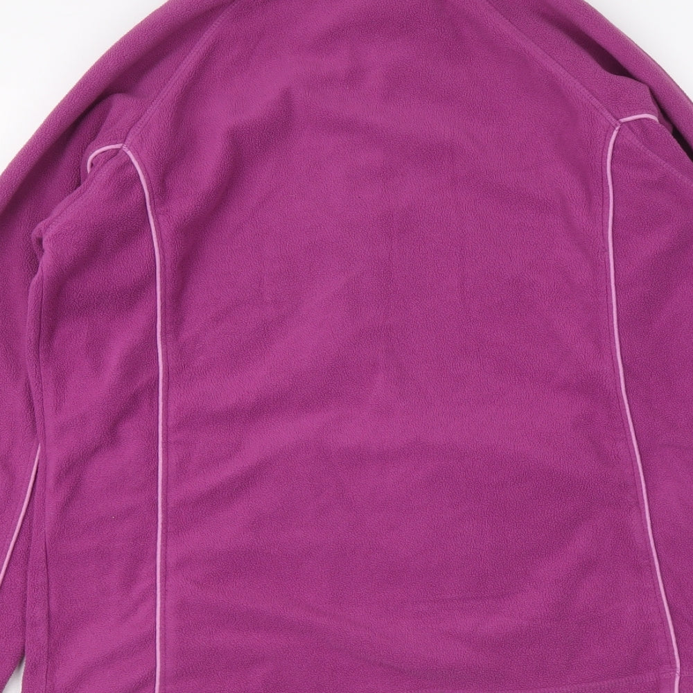 EWM Womens Purple Jacket Size M Zip