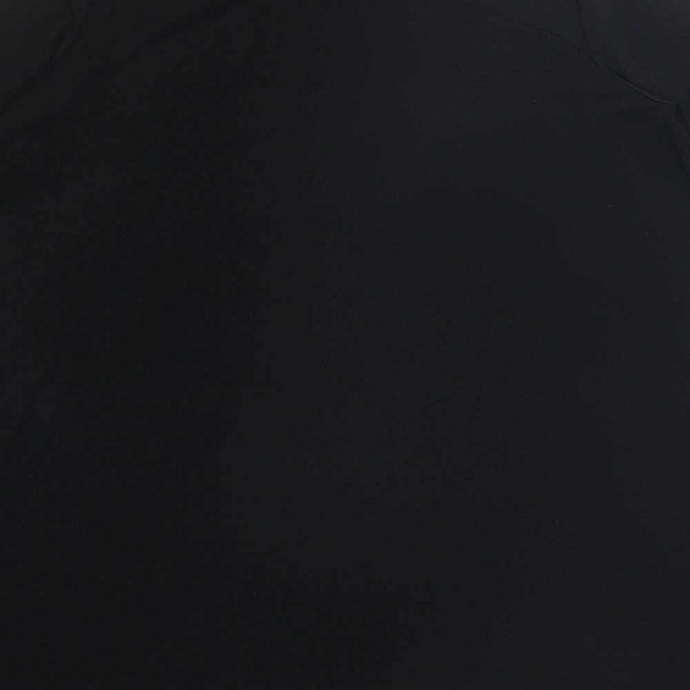 Glamorous Womens Black Polyester A-Line Size XS Round Neck Pullover