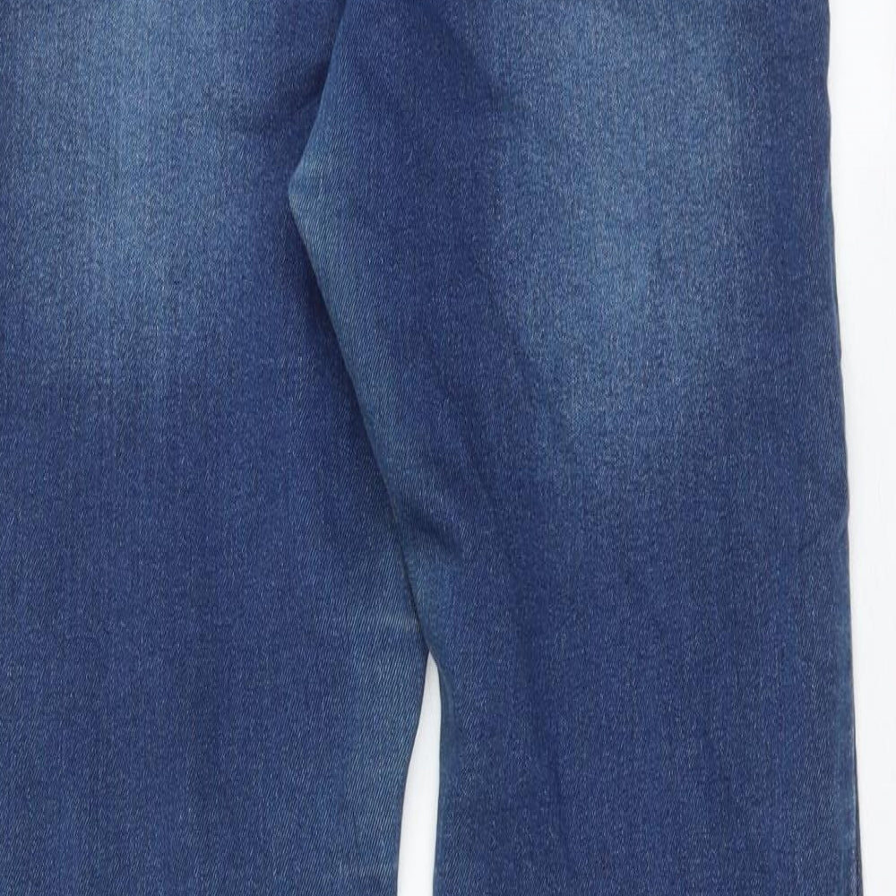 Papaya Womens Blue Cotton Jegging Jeans Size 8 Regular