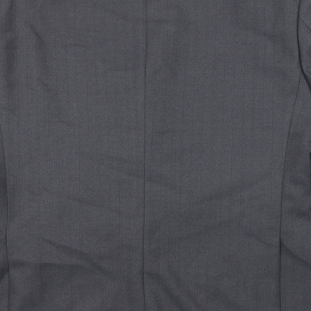 James Barry Mens Grey Wool Jacket Suit Jacket Size 42 Regular