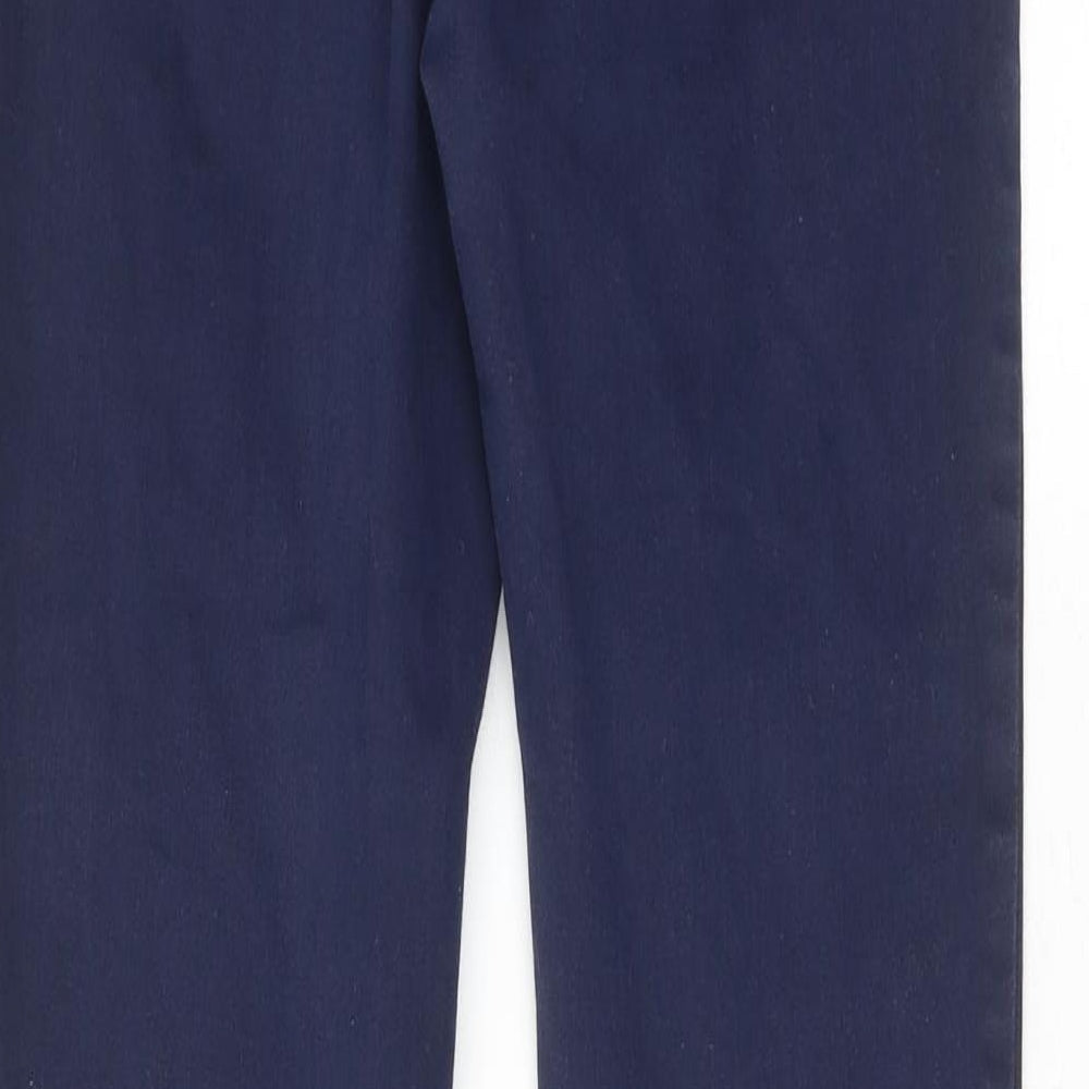 Papaya Womens Blue Cotton Skinny Jeans Size 8 Regular Zip