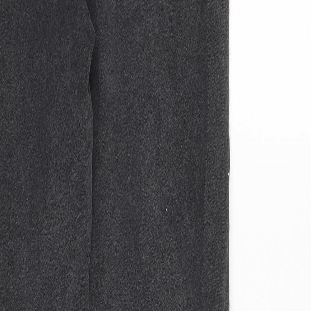 BSC Jeans Mens Grey Cotton Skinny Jeans Size 32 in L32 in Extra-Slim Zip