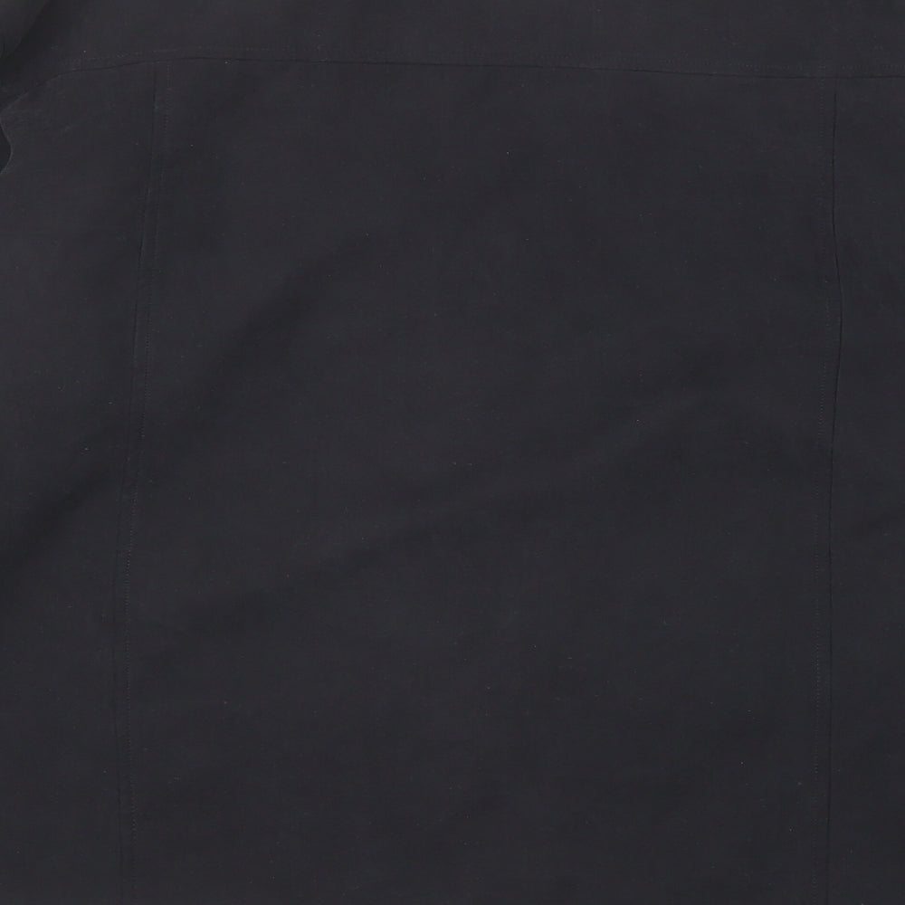 Fox Hole Mens Black Jacket Size L Zip
