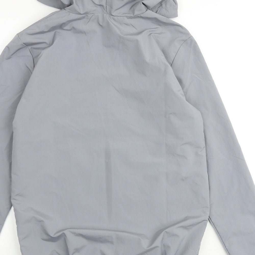 boohooMAN Mens Grey Jacket Size XS Zip